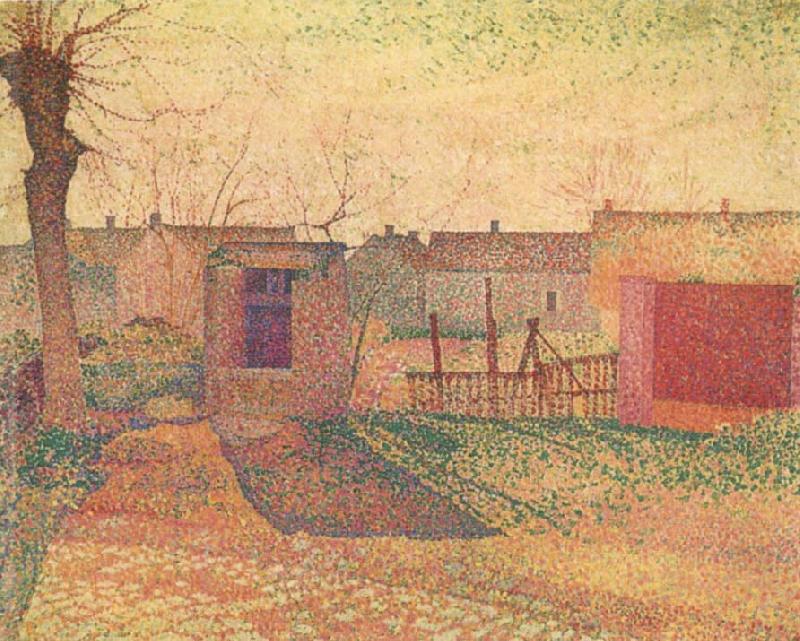 Farmyard, Henri Delavallee